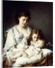 Maternal Affection by Adolphe Jourdan