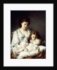 Maternal Affection by Adolphe Jourdan