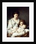 Maternal Affection by Adolphe Jourdan