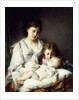 Maternal Affection by Adolphe Jourdan