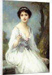 The Pink Rose, by Charles Amable Lenoir