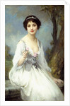 The Pink Rose, by Charles Amable Lenoir