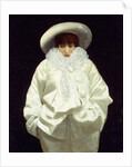 Sarah Bernhardt as Pierrot by Giuseppe or Joseph de Nittis