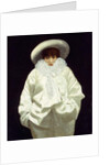 Sarah Bernhardt as Pierrot by Giuseppe or Joseph de Nittis