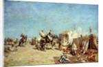 An Arab Encampment by Alberto Pasini