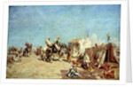 An Arab Encampment by Alberto Pasini