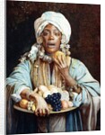 A North African Fruit Vendor by Giuseppe Signorini