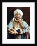 A North African Fruit Vendor by Giuseppe Signorini
