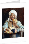 A North African Fruit Vendor by Giuseppe Signorini