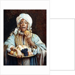 A North African Fruit Vendor by Giuseppe Signorini