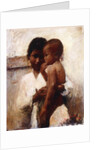 Affection, a Javanese Beauty Holding a Child by Romualdo Locatelli