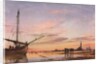 View Across the Lagoon, Venice, Sunset, 1850 by Edward William Cooke