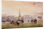 The Canale della Giudecca with the Redentore Beyond, 1863 by Edward William Cooke