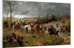 Halt of Prince Charles Edward on the Banks of the Nairne, 1878 by Richard Beavis