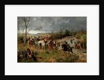 Halt of Prince Charles Edward on the Banks of the Nairne, 1878 by Richard Beavis