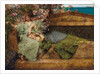 In a Rose Garden by Lawrence Alma-Tadema