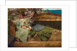 In a Rose Garden by Lawrence Alma-Tadema