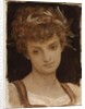 Study of a Girl's Head, by Frederic Leighton
