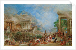 The Sack of Corinth, 1870 by Thomas Allom