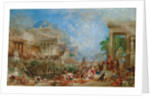 The Sack of Corinth, 1870 by Thomas Allom