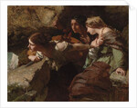 Courage, Anxiety and Despair: Watching the Battle by James Sant