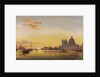 Sunset on the Lagoon of Venice, Church of Isola di San Giorgio in Alga in the Distance by Edward William Cooke