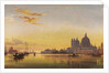 Sunset on the Lagoon of Venice, Church of Isola di San Giorgio in Alga in the Distance by Edward William Cooke