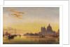 Sunset on the Lagoon of Venice, Church of Isola di San Giorgio in Alga in the Distance by Edward William Cooke
