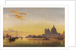 Sunset on the Lagoon of Venice, Church of Isola di San Giorgio in Alga in the Distance by Edward William Cooke