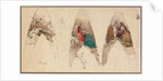 Sketches for an altarpiece by Domenico Morelli
