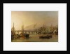 View of Newcastle from the River Tyne, with shipping in the foreground, 1831 by Thomas Miles Richardson