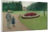 The Park of the Caillebotte Property at Yerres, 1875 by Gustave Caillebotte