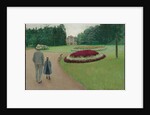 The Park of the Caillebotte Property at Yerres, 1875 by Gustave Caillebotte