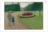 The Park of the Caillebotte Property at Yerres, 1875 by Gustave Caillebotte
