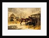 A farmyard in winter by John Frederick Herring Jnr