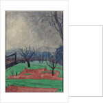 Field at Sunset by Oscar Florianus Bluemner