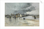 Harbour at St. Vaast, The Hague, 1882 by Frank Myers Boggs