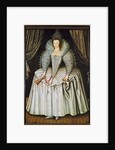 Portrait of a lady, identified as Elizabeth Howard, c.1595-1605 by School English