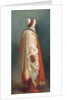 Study of an Arab standing by Isidore Pils