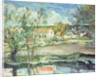 In the Oise Valley by Paul Cezanne