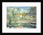 In the Oise Valley by Paul Cezanne