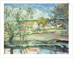 In the Oise Valley by Paul Cezanne
