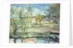In the Oise Valley by Paul Cezanne
