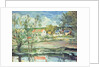 In the Oise Valley by Paul Cezanne
