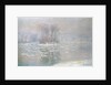 Ice at Bennecourt, 1898 by Claude Monet