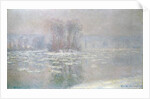 Ice at Bennecourt, 1898 by Claude Monet