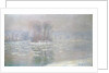 Ice at Bennecourt, 1898 by Claude Monet
