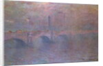 The Thames at Waterloo Bridge, 1903 by Claude Monet