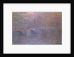 The Thames at Waterloo Bridge, 1903 by Claude Monet