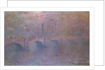 The Thames at Waterloo Bridge, 1903 by Claude Monet